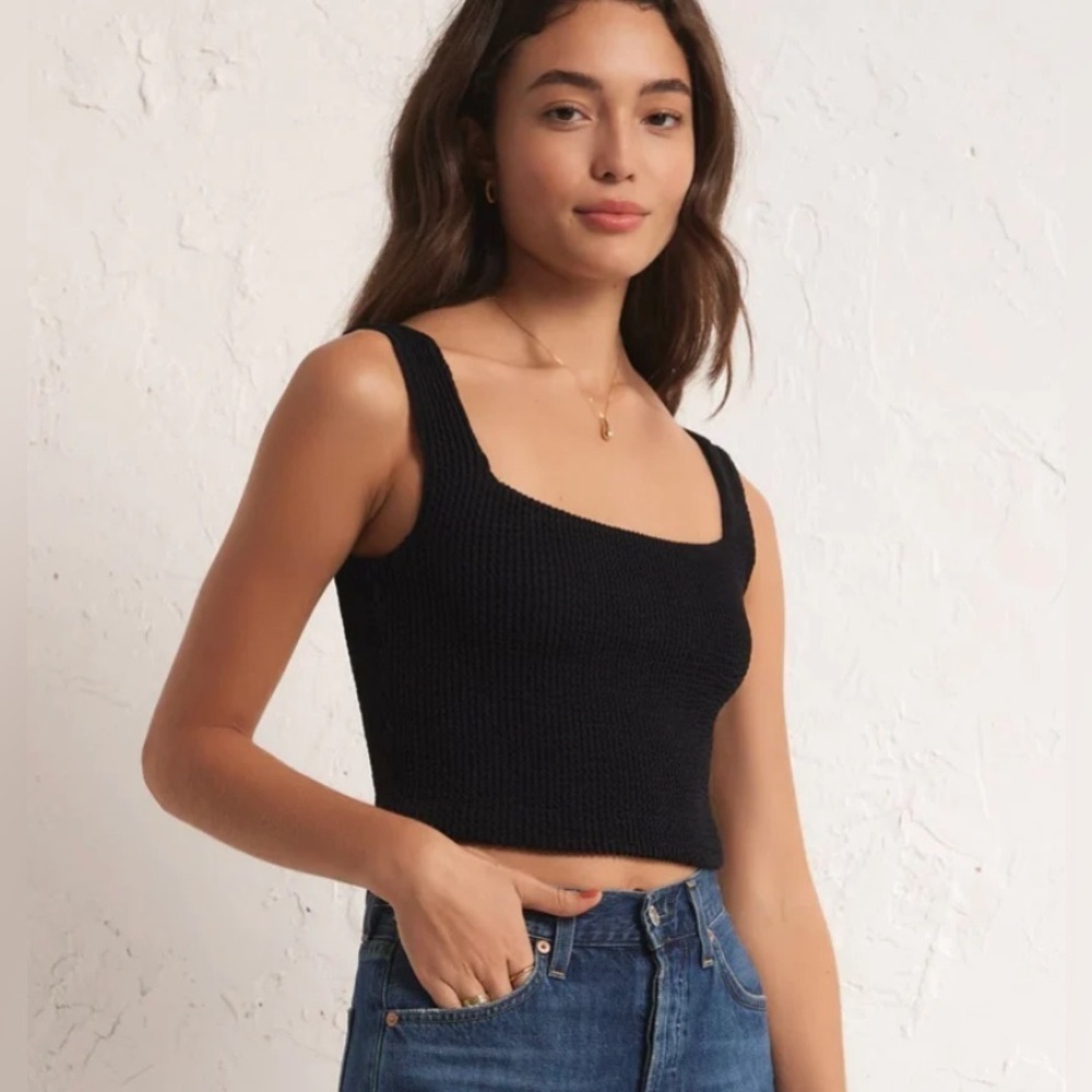 Z Supply Black Andez Tank Top size XL